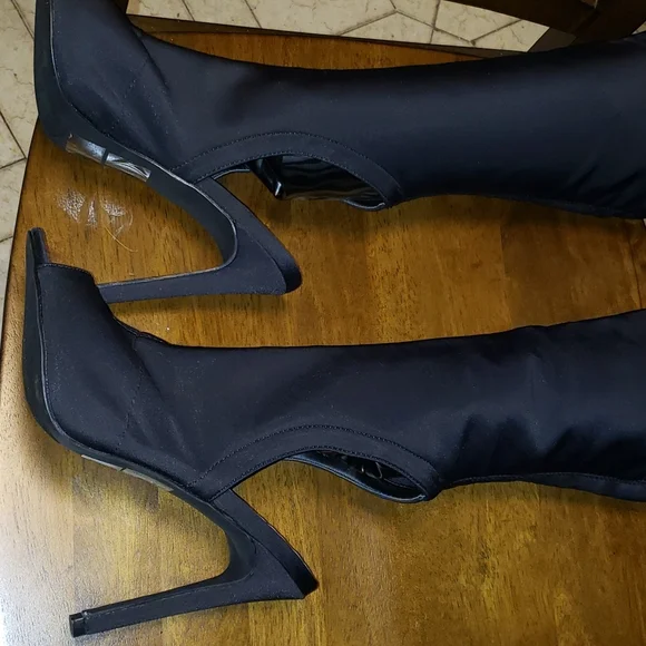 Chase + Cloe open over the knee open boots. - Picture 6 of 7